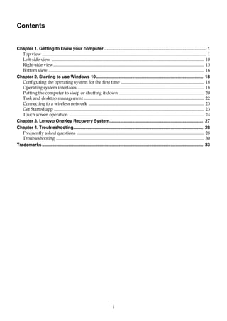 Lenovo Flex 3 manual PDF and Troubleshooting / User Guide | PDF