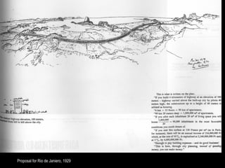 Proposal for Rio de Janiero, 1929
 