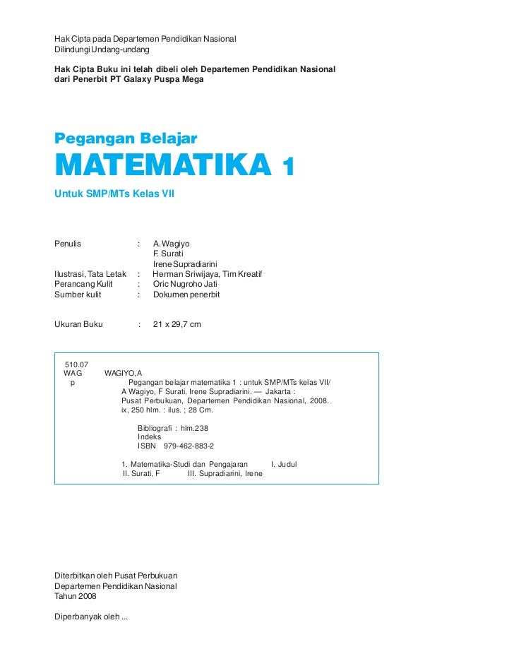 contoh kliping matematika smp kelas 7 contoh kliping matematika smp kelas 7