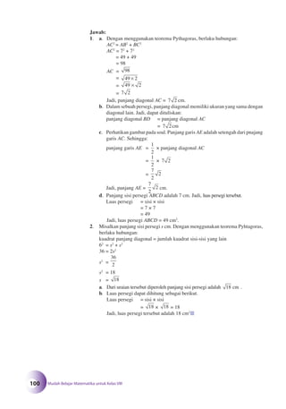 Matematika SMP Kelas 8