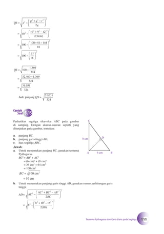 Matematika SMP Kelas 8