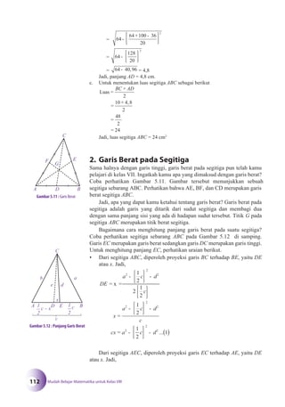 Matematika SMP Kelas 8