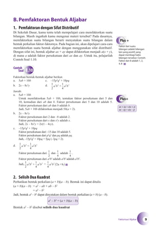 Matematika SMP Kelas 8