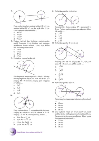 Matematika SMP Kelas 8