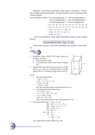 Matematika SMP Kelas 8