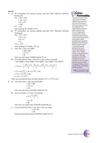 Matematika SMP Kelas 8