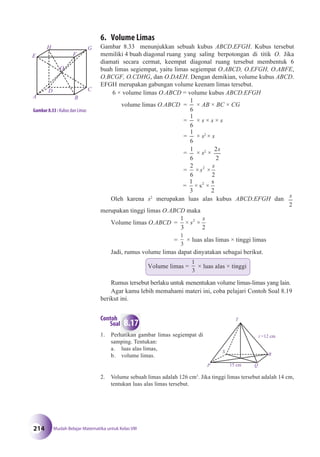 Matematika SMP Kelas 8