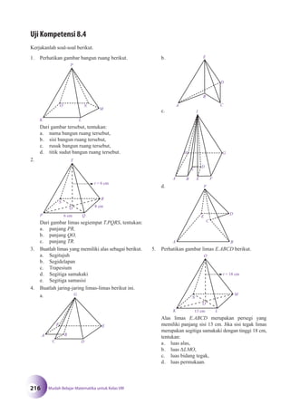 Matematika SMP Kelas 8