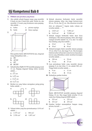 Matematika SMP Kelas 8