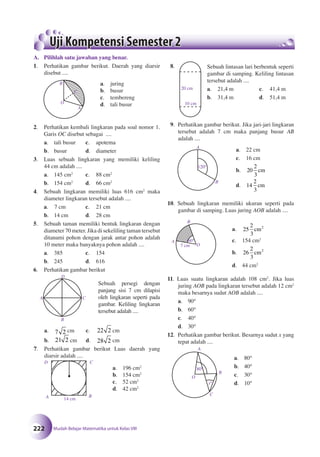 Matematika SMP Kelas 8