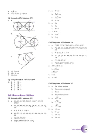 Matematika SMP Kelas 8