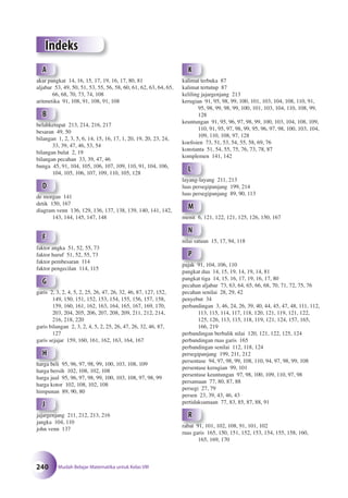 Matematika SMP Kelas 8