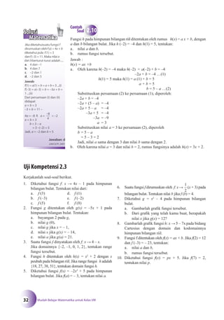 Matematika SMP Kelas 8