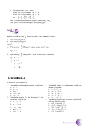 Matematika SMP Kelas 8