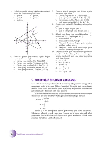 Matematika SMP Kelas 8