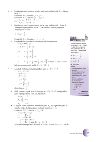 Matematika SMP Kelas 8