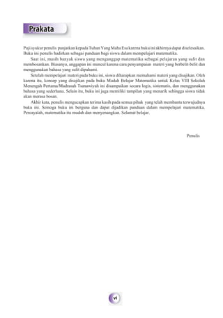 Matematika SMP Kelas 8