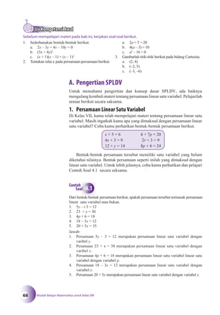 Matematika SMP Kelas 8