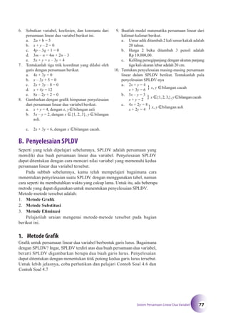 Matematika SMP Kelas 8