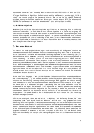 MCCVA: A NEW APPROACH USING SVM AND KMEANS FOR LOAD BALANCING ON CLOUD ...