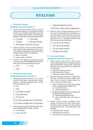 Matematika SMP Kelas 9