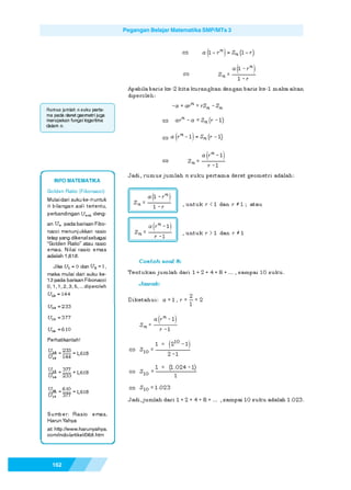 Matematika SMP Kelas 9