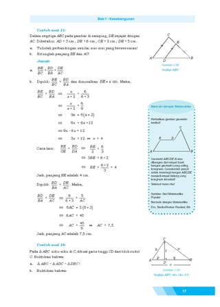 Matematika SMP Kelas 9