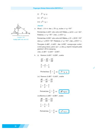 Matematika SMP Kelas 9
