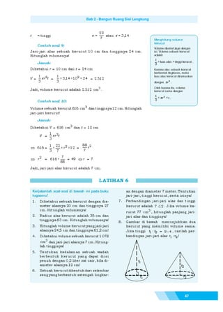Matematika SMP Kelas 9