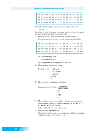 Matematika SMP Kelas 9