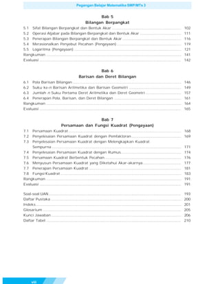 Matematika SMP Kelas 9