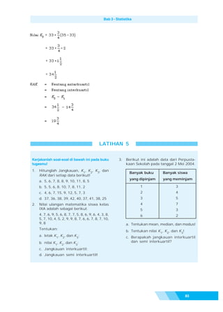 Matematika SMP Kelas 9