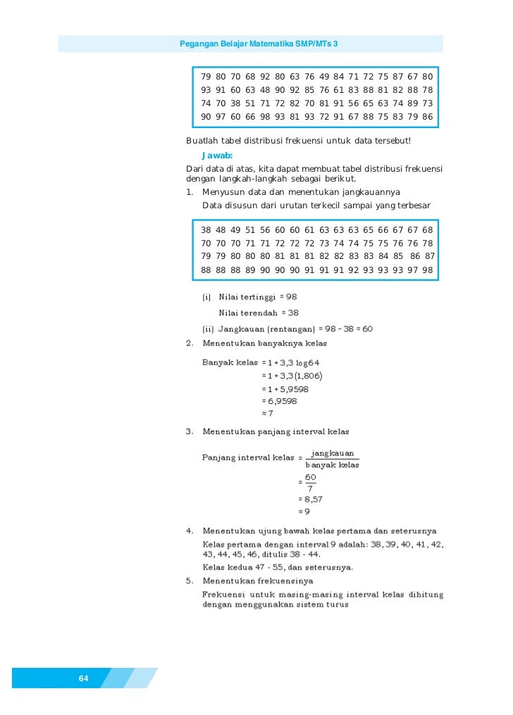 Jawaban Matematika Kelas 9 Halaman 151 : Buku Paket Matematika Kelas 9