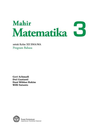 Matematika SMA Kelas 12