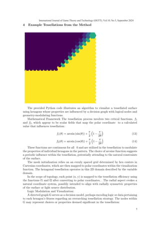 Tessellations and Sweeping Nets: Advancing the Calculus of Geometric ...