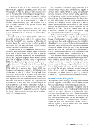 united technologies 2003 Annual English