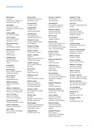 united technologies 2003 Annual English