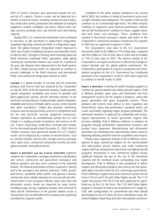 united technologies 2003 Annual English