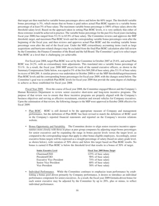 walgreen 2008 Proxy Statement