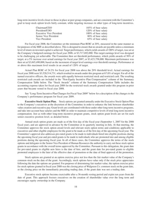 walgreen 2008 Proxy Statement