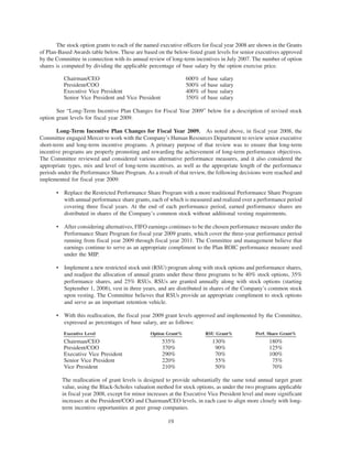 walgreen 2008 Proxy Statement