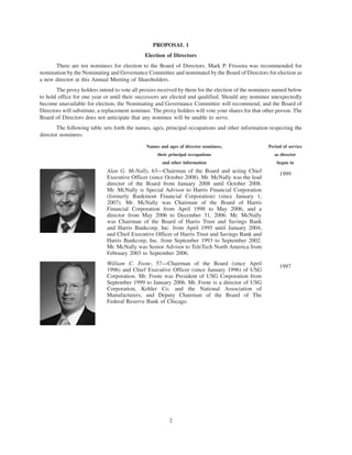 walgreen 2008 Proxy Statement