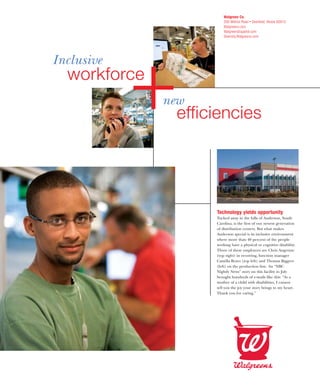 walgreen 2007 Annual Report