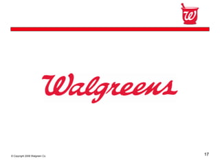 Walgreen Co.Third Quarter 2008 Earnings Conference