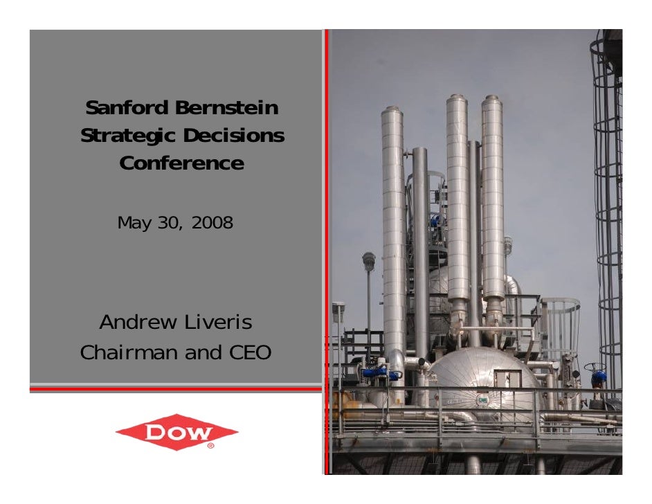 Sanford Bernstein Strategic Decisions Conference