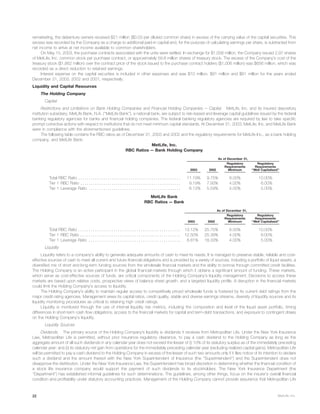 metlife 2003 Annual Report