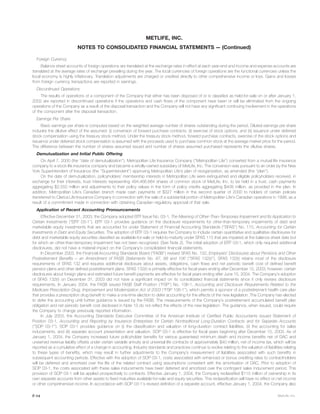 metlife 2003 Annual Report