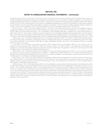 metlife 2003 Annual Report