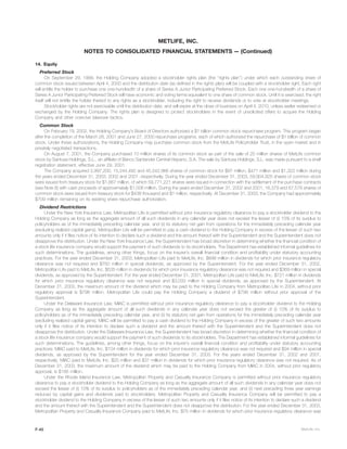 metlife 2003 Annual Report
