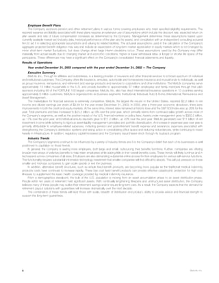 metlife 2003 Annual Report